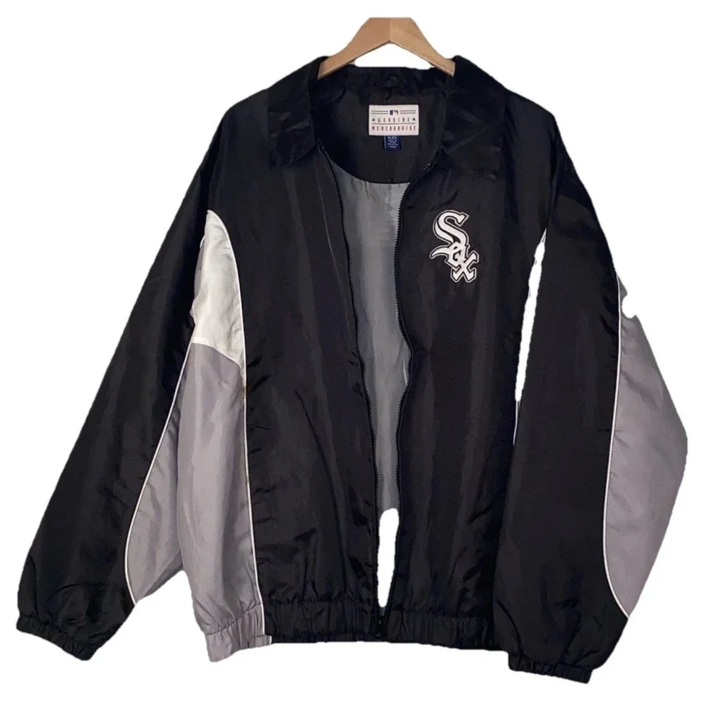 Chicago White‎ Sox Men's XL  Full Zip Windbreaker Jacket